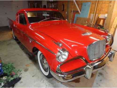 Studebaker coupe silver hawk (1957)