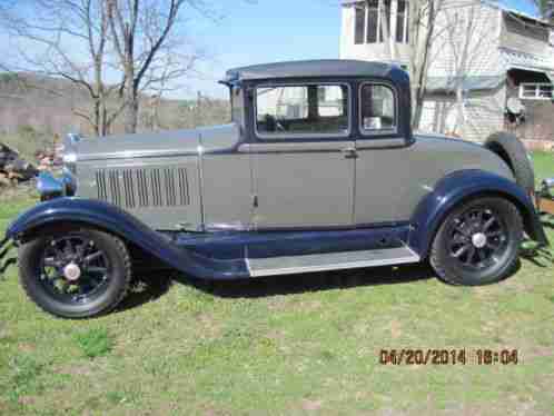 1930 Studebaker GL Dictator five window coupe