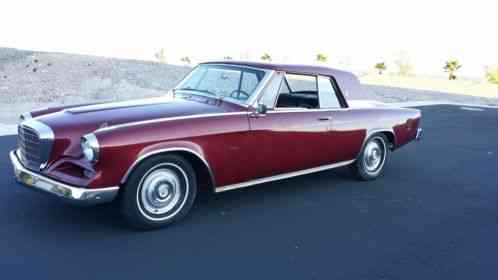 1962 Studebaker Gran Turismo Hawk