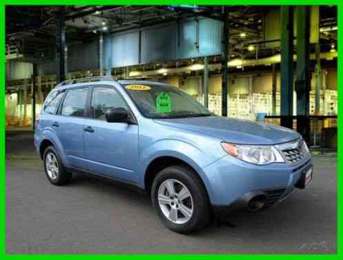 2012 Subaru Forester 2. 5X