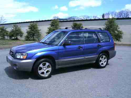 Subaru Forester 2. 5XS AWD 5 Speed (2004)