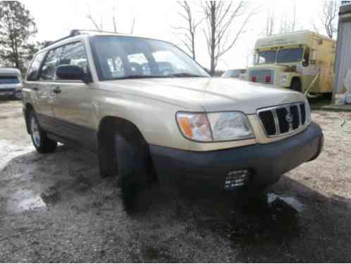 2001 Subaru Forester 2001 Subaru Forester L AWD Wagon 5-Door 2. 5L Gas S