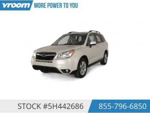 2015 Subaru Forester SUNROOF HEATED SEATS REAR CAMERA BLUETOOTH USB