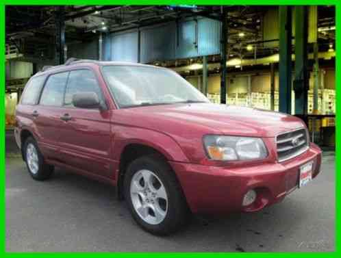 2004 Subaru Forester XS W/Premium Pkg