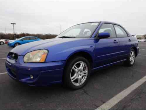 2004 Subaru Impreza SPORT SEDAN AWD 5 SPEED