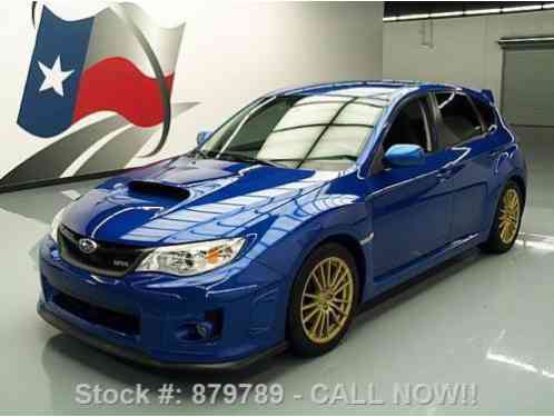 2013 Subaru Impreza WRX AWD TURBO 5-SPD REAR CAM