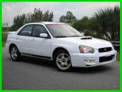 2004 Subaru Impreza WRX AWD TURBO AUTOMATIC W/ SUNROOF