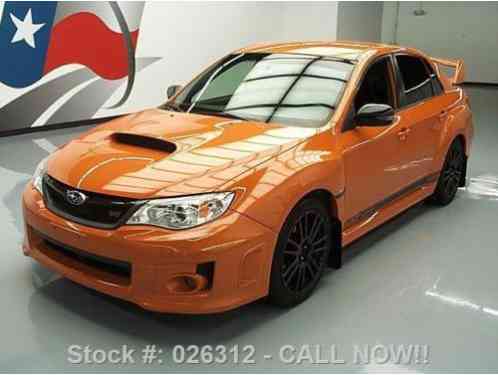 2013 Subaru Impreza WRX STI SEDAN AWD TURBO 6-SPEED