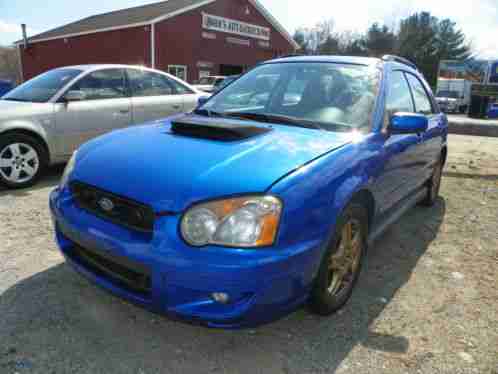 Subaru Impreza wrx turbo (2004)