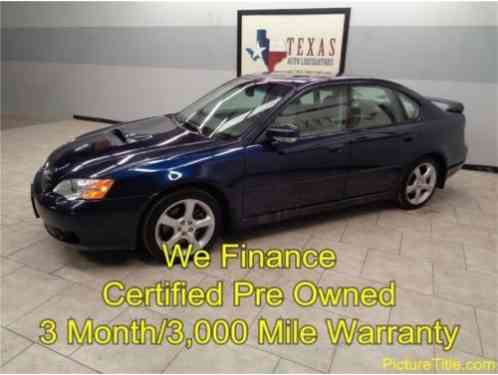 2006 Subaru Legacy 2. 5 GT Limited Leather