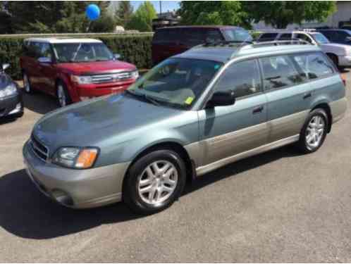 2001 Subaru Legacy 5dr Outback Manual w/RB Equip