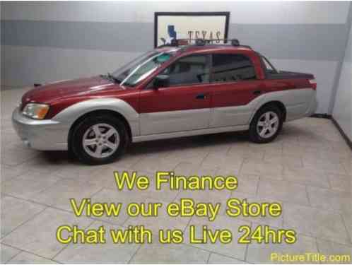 2003 Subaru Other Sport AWD Sunroof Roof Rack 1 Texas Owner