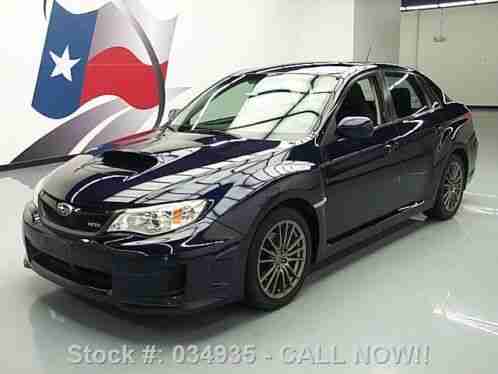 2013 Subaru WRX 2013 IMPREZA AWD SEDAN TURBO 5-SPEED 24K MI