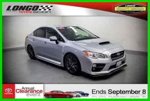 2015 Subaru WRX 4dr Sedan Manual