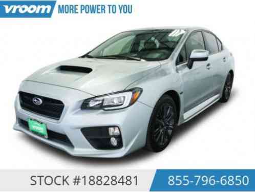 2015 Subaru WRX Limited Certified 2015 4K MILES 1 OWNER SUNROOF