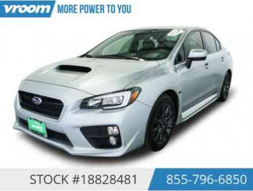 2015 Subaru WRX Limited Certified 2015 4K MILES 1 OWNER SUNROOF