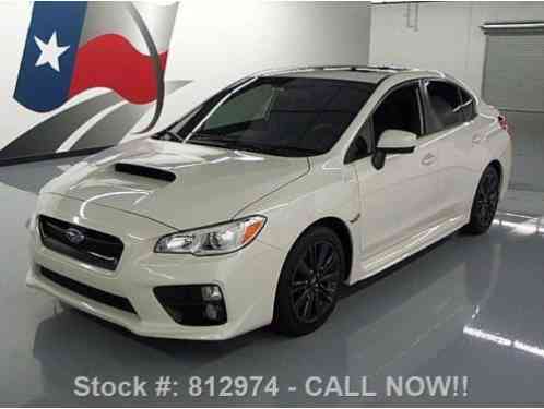 2015 Subaru WRX PREM AWD TURBO SUNROOF REAR CAM