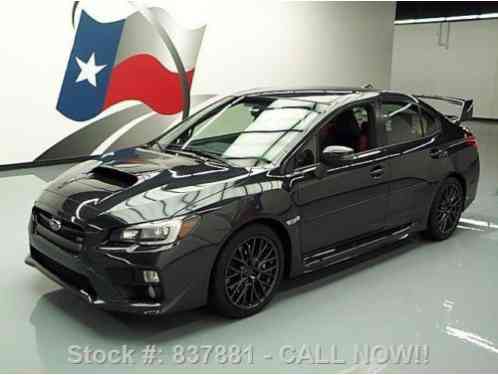 2015 Subaru WRX STI AWD TURBO REAR CAM HTD SEATS