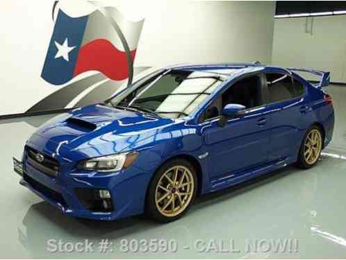 2015 Subaru WRX STI LAUNCH AWD SUNROOF REAR CAM