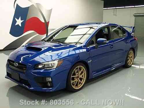 Subaru WRX STI LAUNCH EDITION AWD (2015)