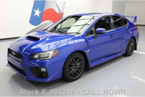 Subaru WRX STI LIMITED AWD 6-SPEED (2015)