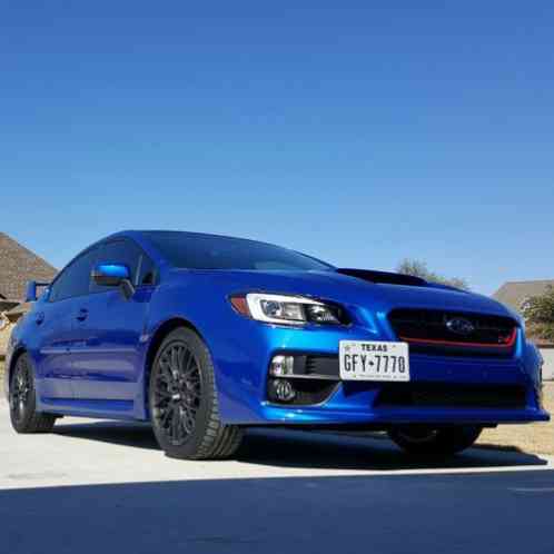 Subaru WRX STI Limited Sedan 4-Door (2016)