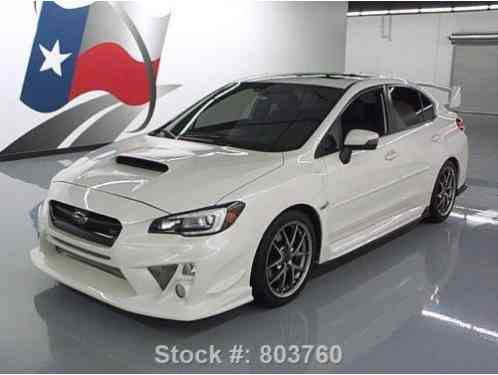 Subaru WRX STI LTD AWD 6-SPEED (2015)