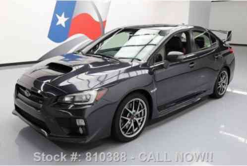 2015 Subaru WRX STI LTD AWD 6-SPEED SUNROOF NAV