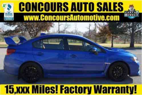 2015 Subaru WRX STI Sedan 4-Door Manual 6-Speed H4 2. 5L