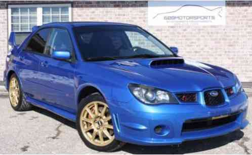 2006 Subaru WRX WRX STI Sedan 4-Door Manual 6-Speed H4 2. 5L