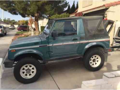 Suzuki Samurai Jx 1987 Runs Great Paint Has Some Fading