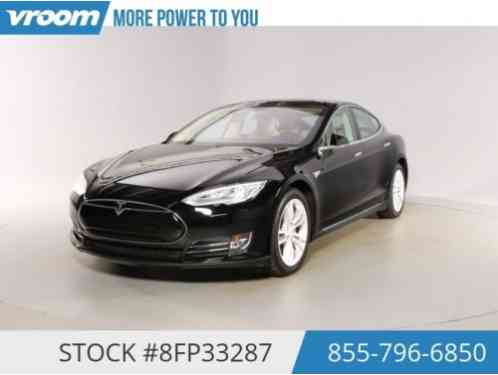 2014 Tesla Model S 85 Certified 2014 1K MILES 1 OWNER NAV SUNROOF