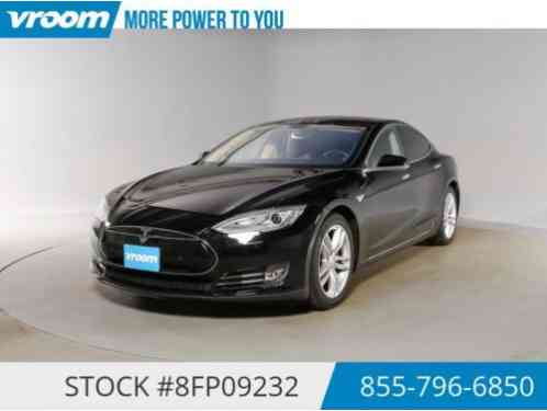 2013 Tesla Model S Certified 2013 30K MILES NAV REARCAM HTD SEATS USB