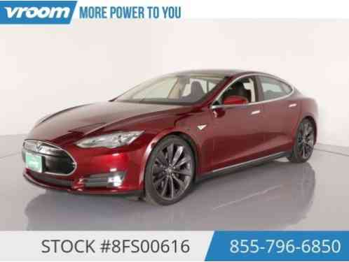 2012 Tesla Model S NAVIGATION PANOROOF HEATED SEATS REARCAM USB PORT