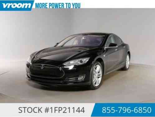 2013 Tesla Model S NAVIGATION REARCAM HEATED SEATS 1 OWNER CLN CARFAX