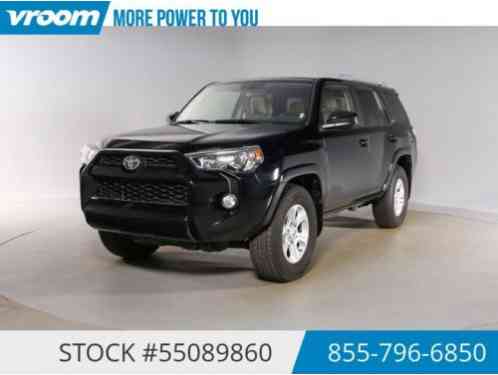 2015 Toyota 4Runner SR5 Certified 2015 15K MILES 1 OWNER REARCAM USB