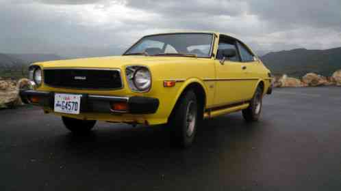 1977 Toyota Corolla corolla