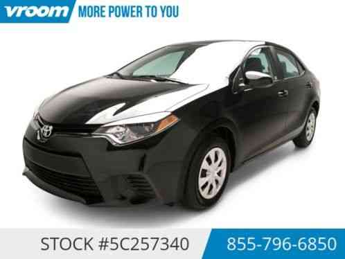 2015 Toyota Corolla L Certified 2015 7K MILES