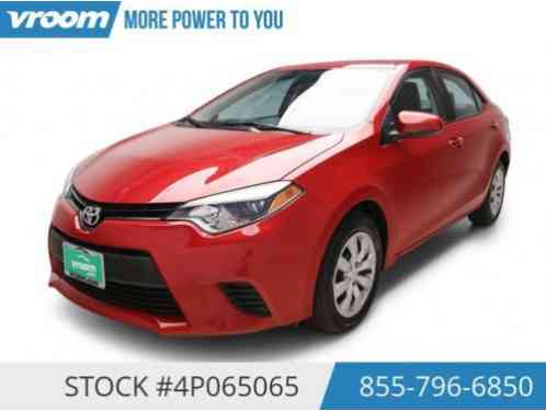 2014 Toyota Corolla LE Certified 2014 33K MILES 1 OWNER
