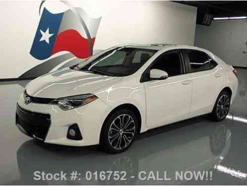 2014 Toyota Corolla S PREMIUM AUTO SUNROOF REAR CAM