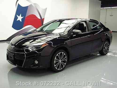 2014 Toyota Corolla S REARVIEW CAM ALLOY WHEELS