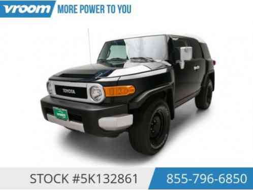 2012 Toyota FJ Cruiser Certified 2012 41K MILES