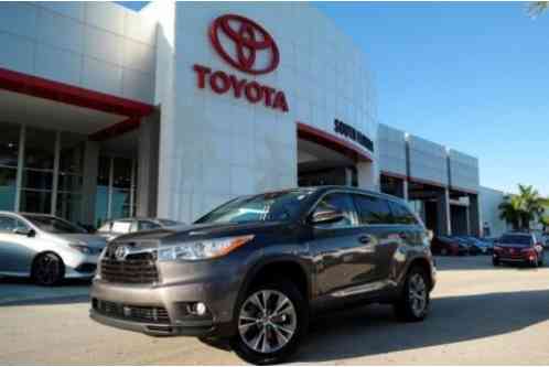 Toyota Highlander LE (2014)