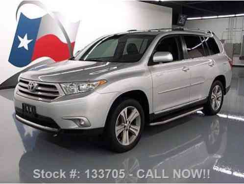 2013 Toyota Highlander LTD HTD LEATHER SUNROOF NAV