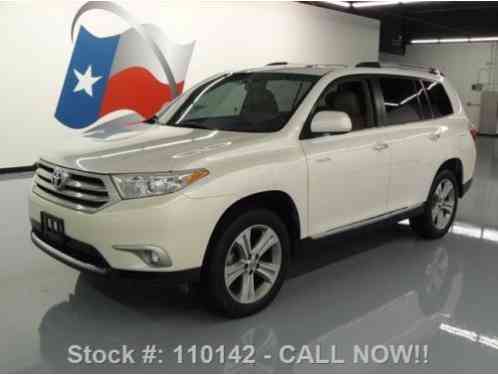 2013 Toyota Highlander LTD SUNROOF NAV REAR CAM DVD