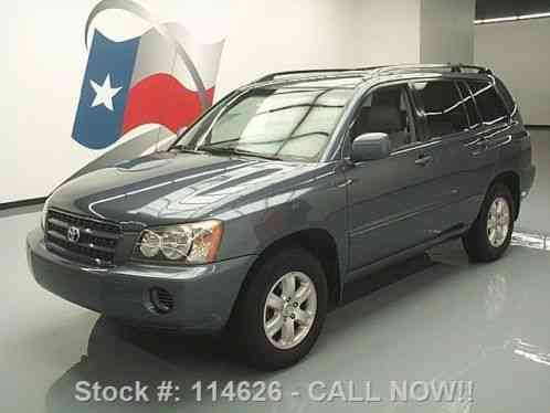 Toyota Highlander V6 CRUISE CONTROL (2003)