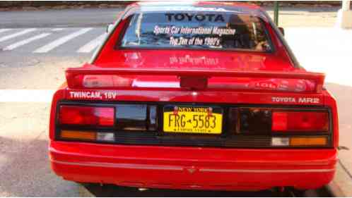 Toyota MR2 (1987)