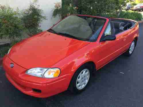 Toyota Paseo CONVERTIBLE 1997, RARE CLASSIC LIMITED PRODUCTION! THE WAS