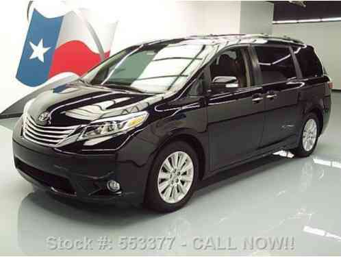 2015 Toyota Sienna LIMITED PREM SUNROOF NAV REAR CAM