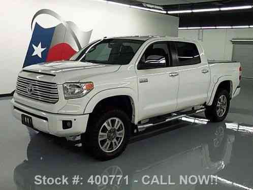 Toyota Tundra PLATINUM CREWMAX 4X4 (2014)